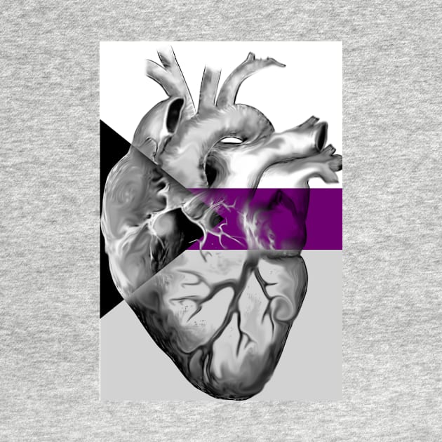 Demisexual Pride Anatomic Heart by incloudines